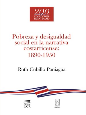 cover image of Pobreza y desigualdad social en la narrativa costarricense